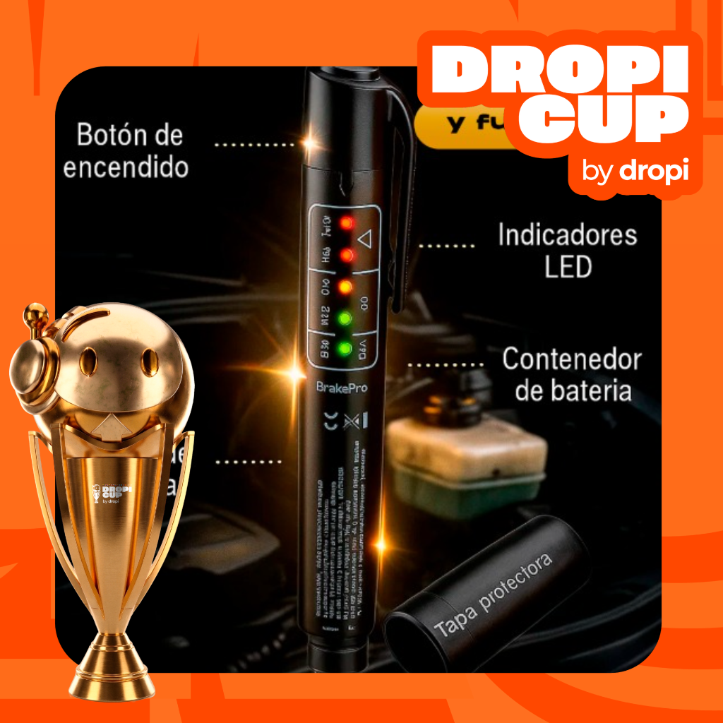 PROBADOR DE FRENOS Dropi Cup.